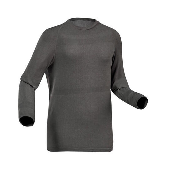 Sous-vêtement thermique de ski enfant, BL 500 seamless gris