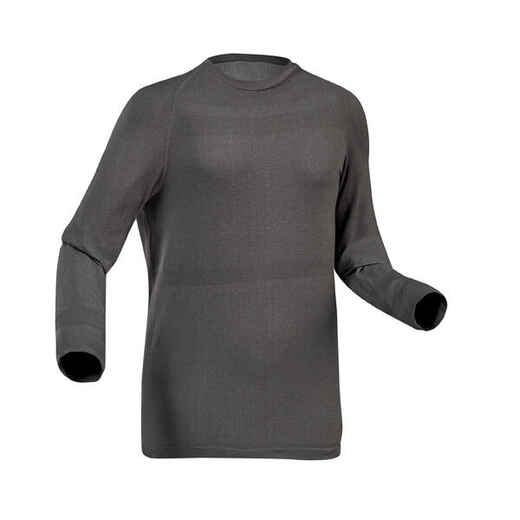 
      Skiunterwäsche Funktionsshirt Kinder Seamless - BL 100 grau 
  