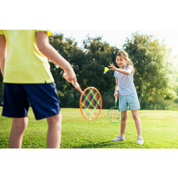 Raquete de tênis infantil Badminton Set Kids Palying Forma Oval