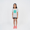 Girls Cotton T-Shirt 100- Grey