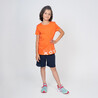 Girls Cotton T-Shirt 100- Coral Pink