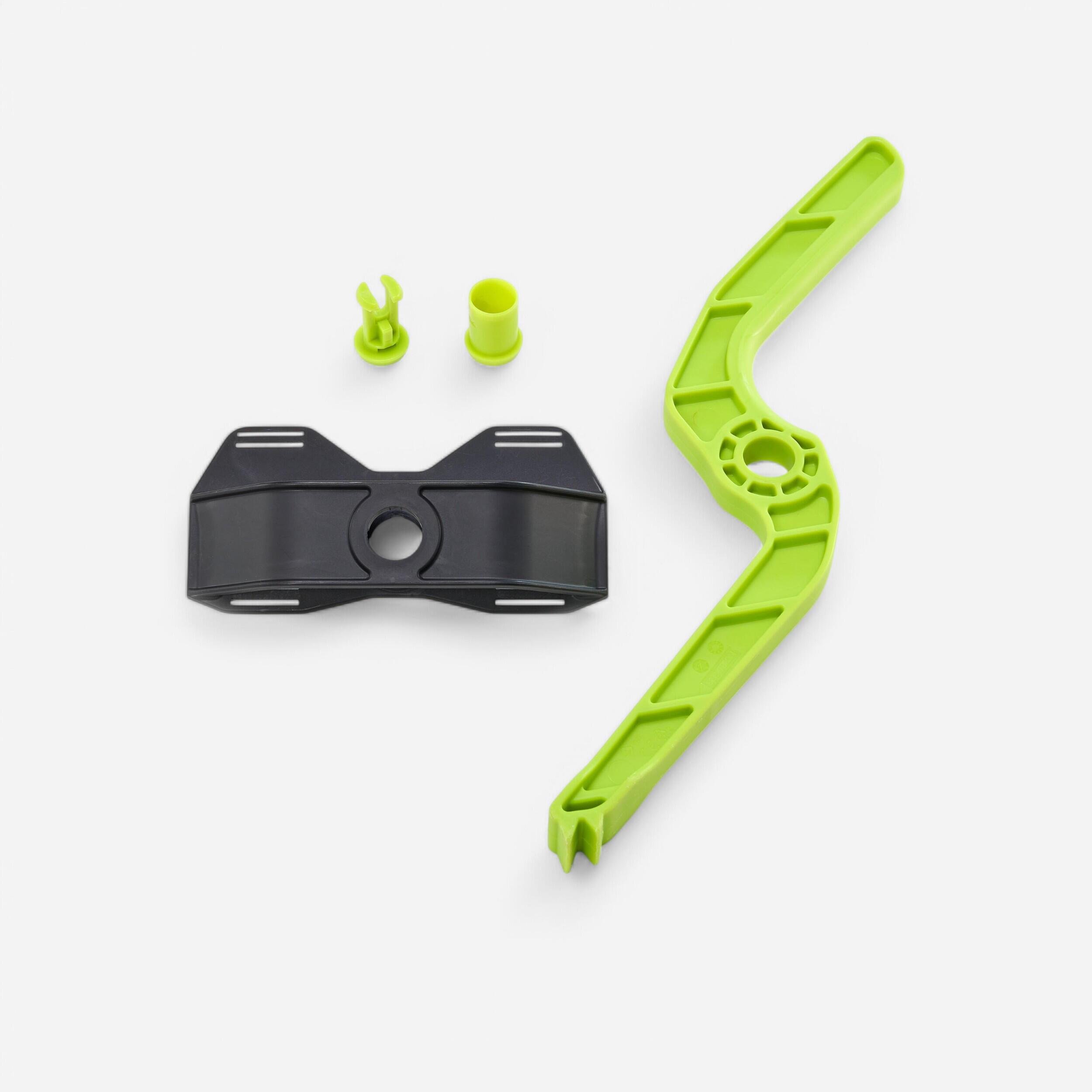 Conjunto de travão para trenó insuflável pumpslide