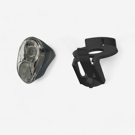 Lampka przednia 10 lx rowerowa Btwin USB