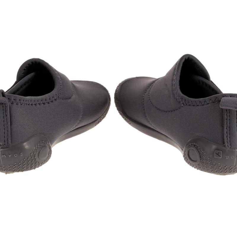 Ultralight Jimnastik Ayakkabisi Bebek Koyu Gri Domyos By Decathlon