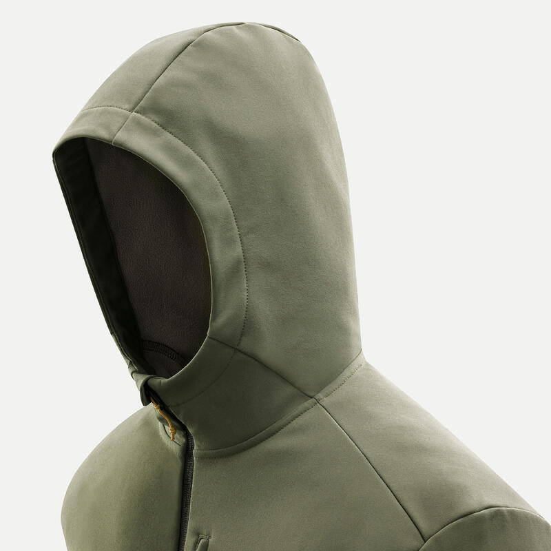 Softshell jas voor heren - wind en waterdichte jas - MT500 - kaki