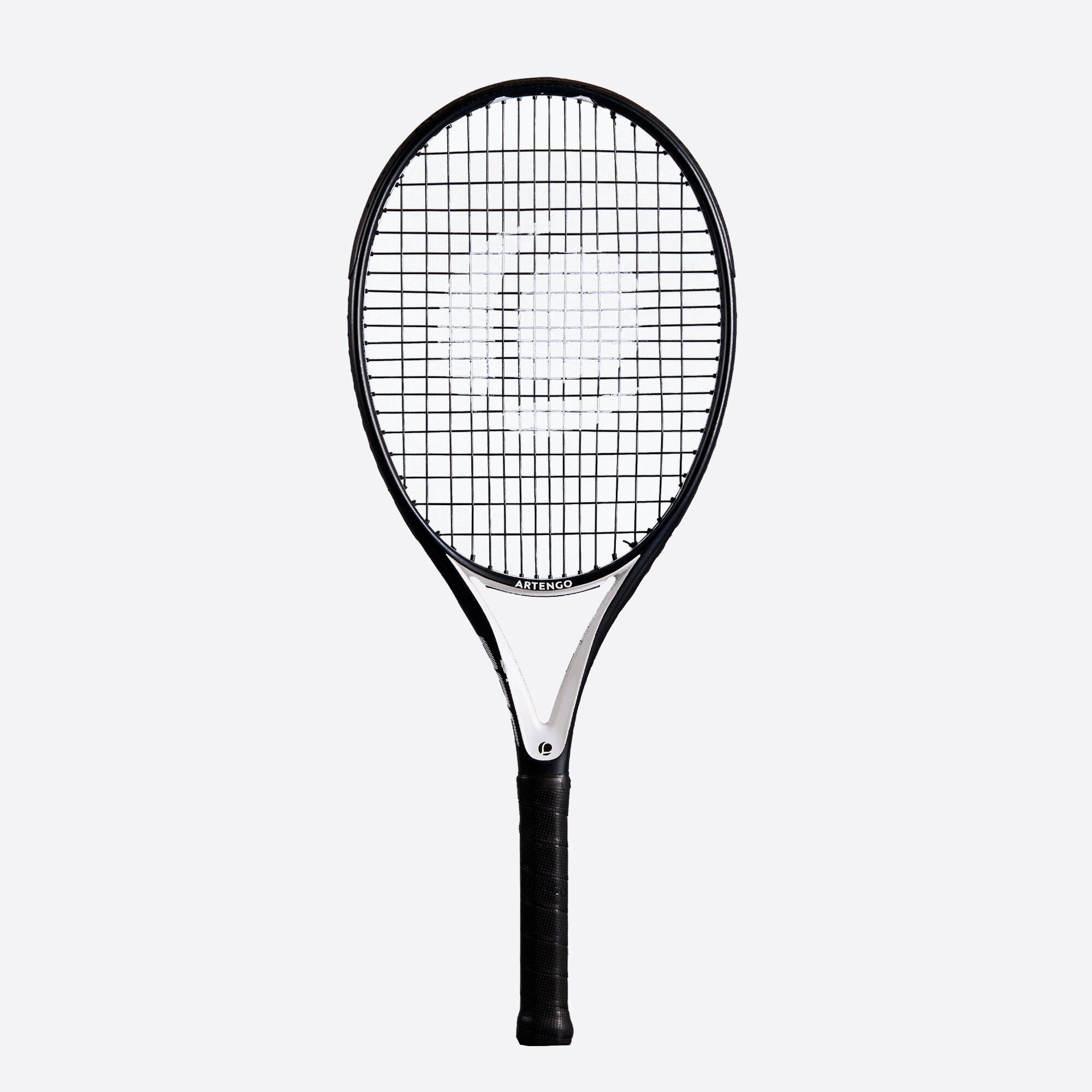 Rachetă Tenis TR500 Oversize Negru-Alb Adulţi Adulți  Rachete de tenis