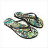 Women's flip-flops - 120 Lea black multicoloured