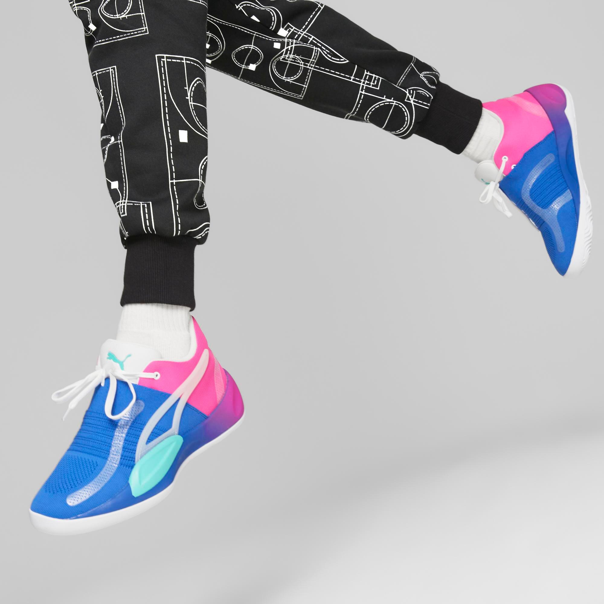 Puma RISE NITRO blu-rosa 7/7