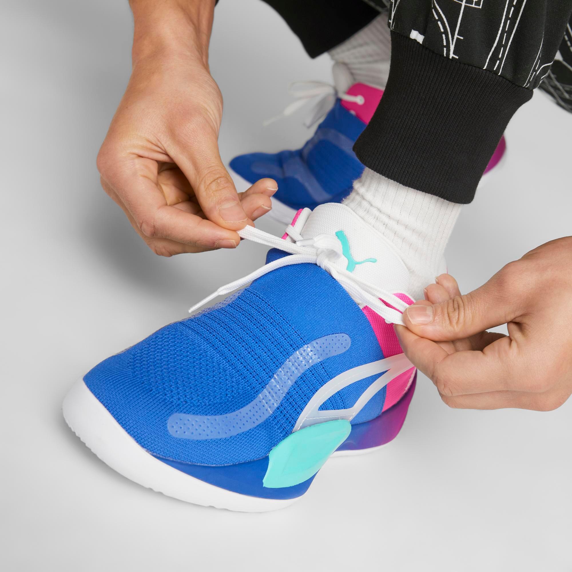 Puma RISE NITRO blu-rosa 5/7