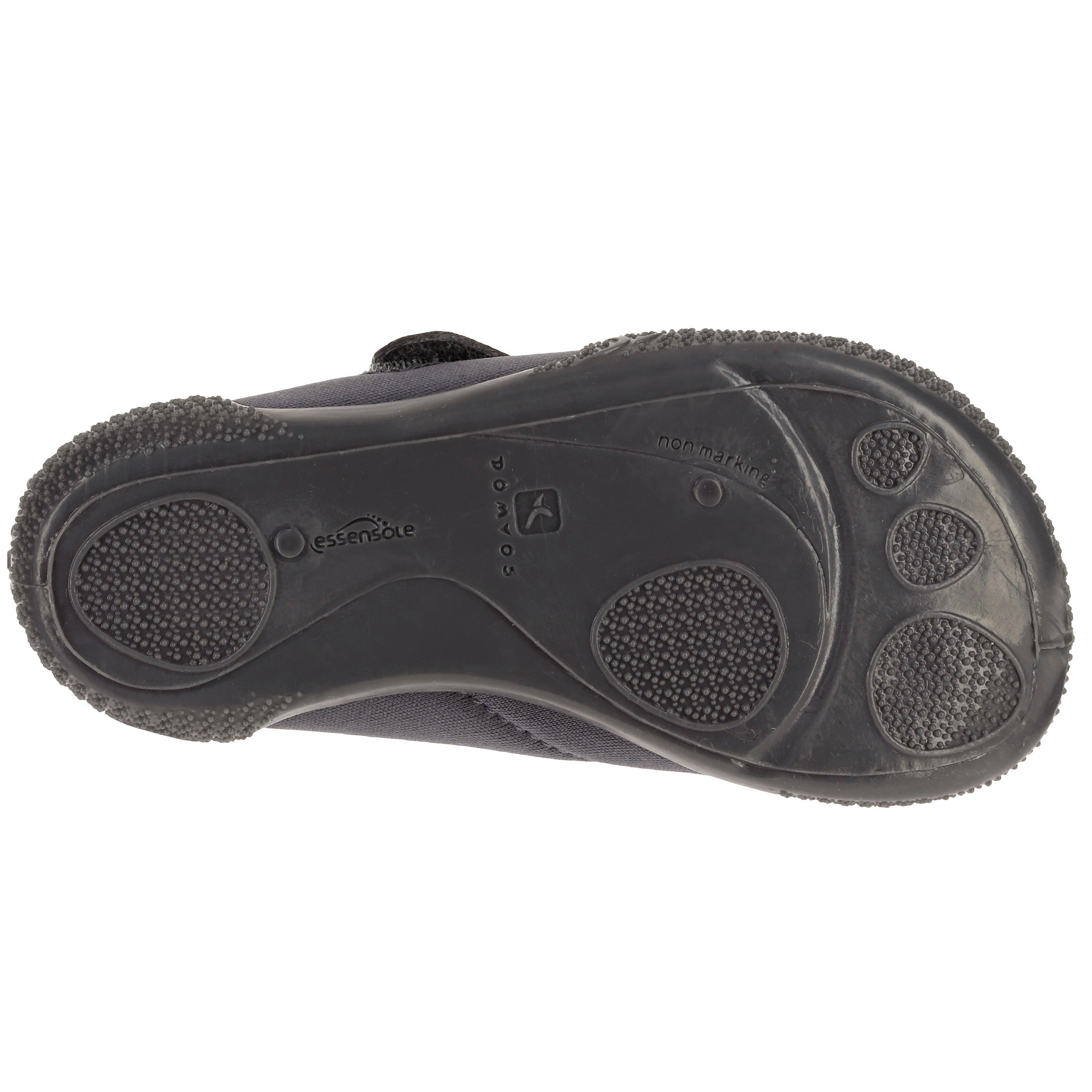 Ultralight Baby Gym Bootees - Dark Grey 6/19
