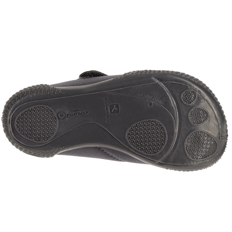 Chaussons Bébé Gym ULTRALIGHT gris foncé