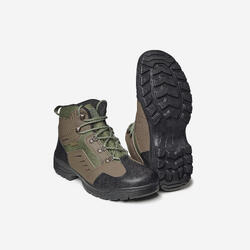Chaussures chasse imperméables Crosshunt 100, vert