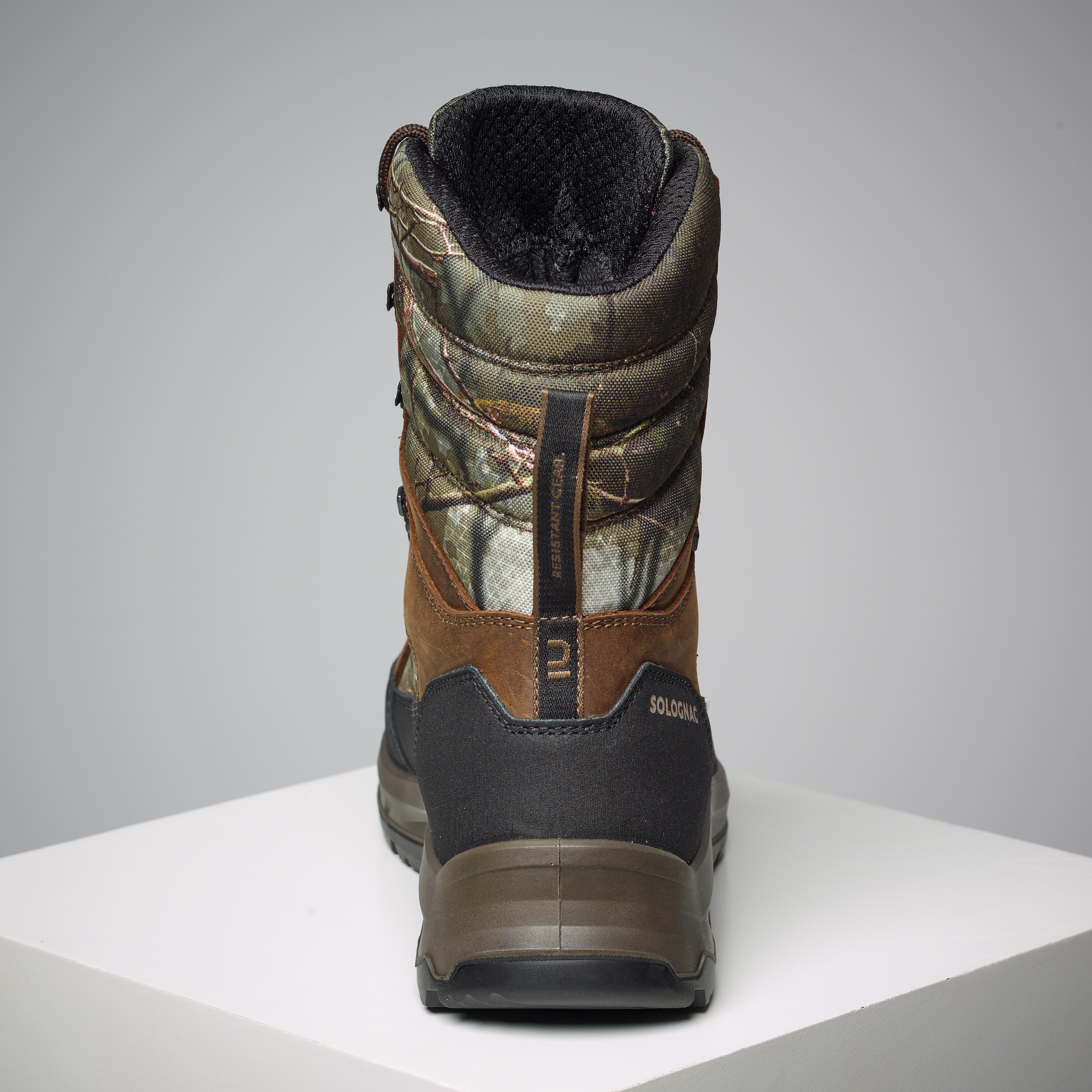 HUNTING BOOTS WARM WATERPROOF CAMOUFLAGE CROSSHUNT 540 5/5