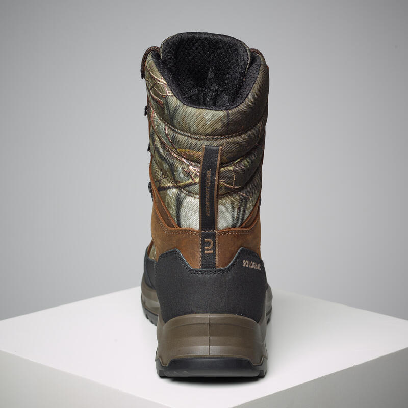 Jagdstiefel CROSSHUNT 540 wasserdicht warm Camouflage 