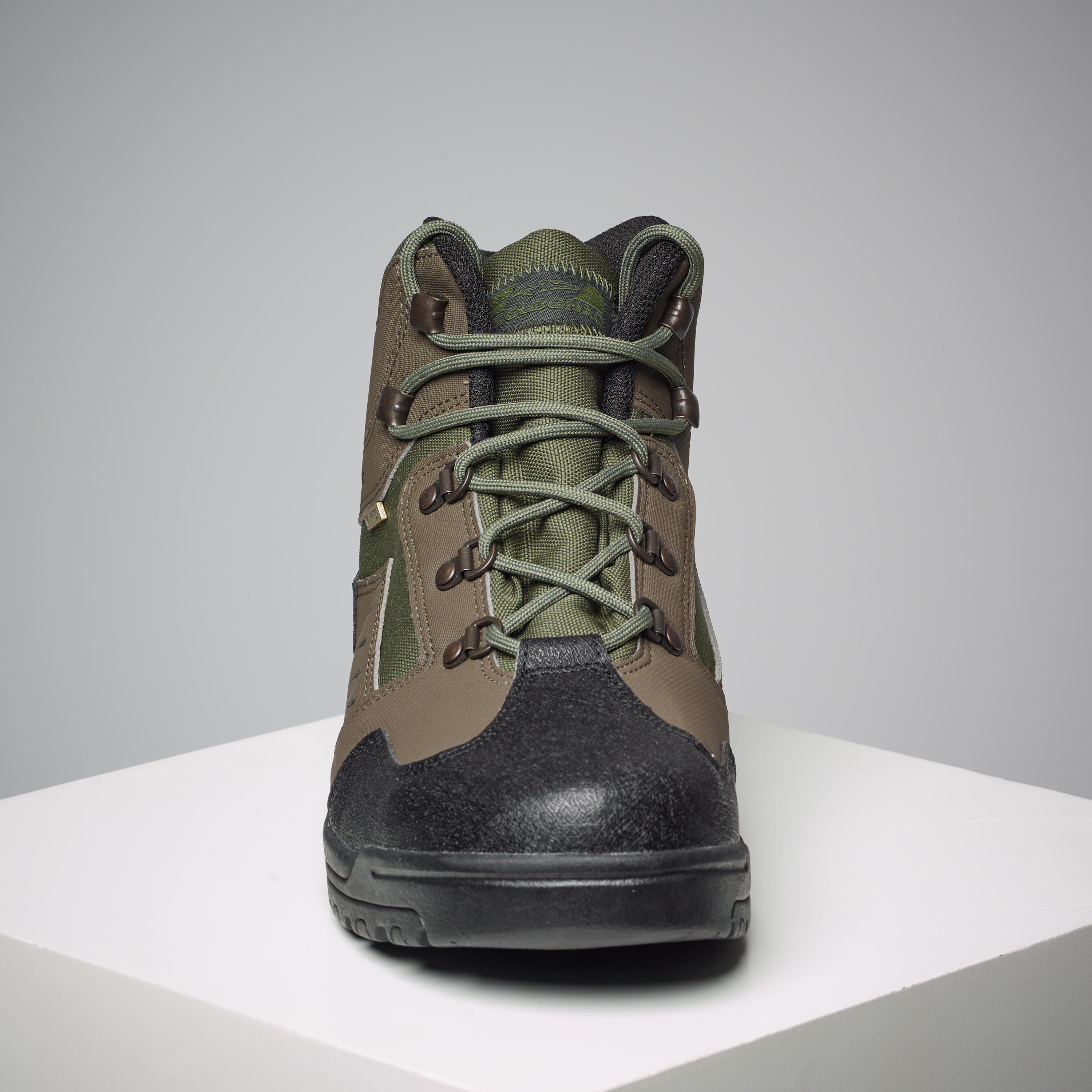 Waterdichte jachtschoenen Crosshunt 100 groen 2/5
