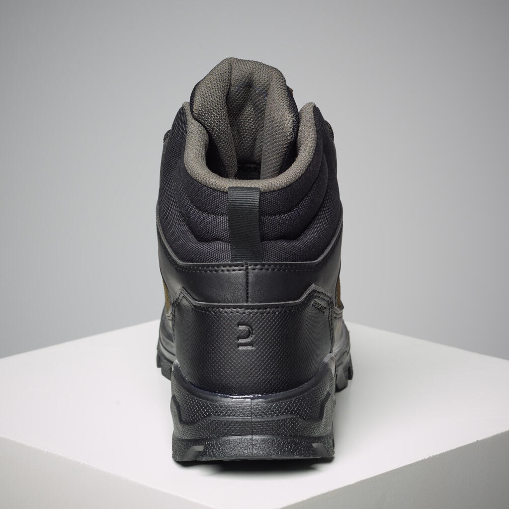 Chaussures chasse imperméables vertes crosshunt 100 v2