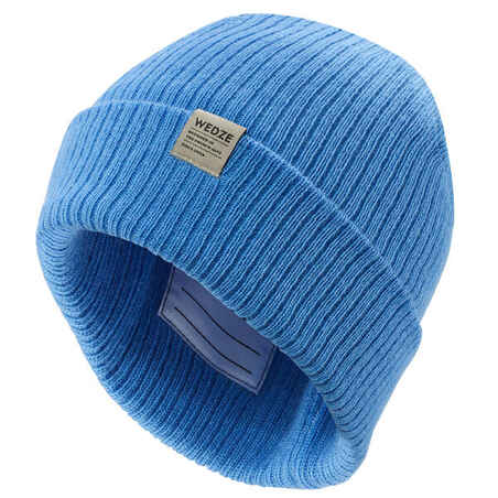 Modra smučarska kapa FISHERMAN za otroke