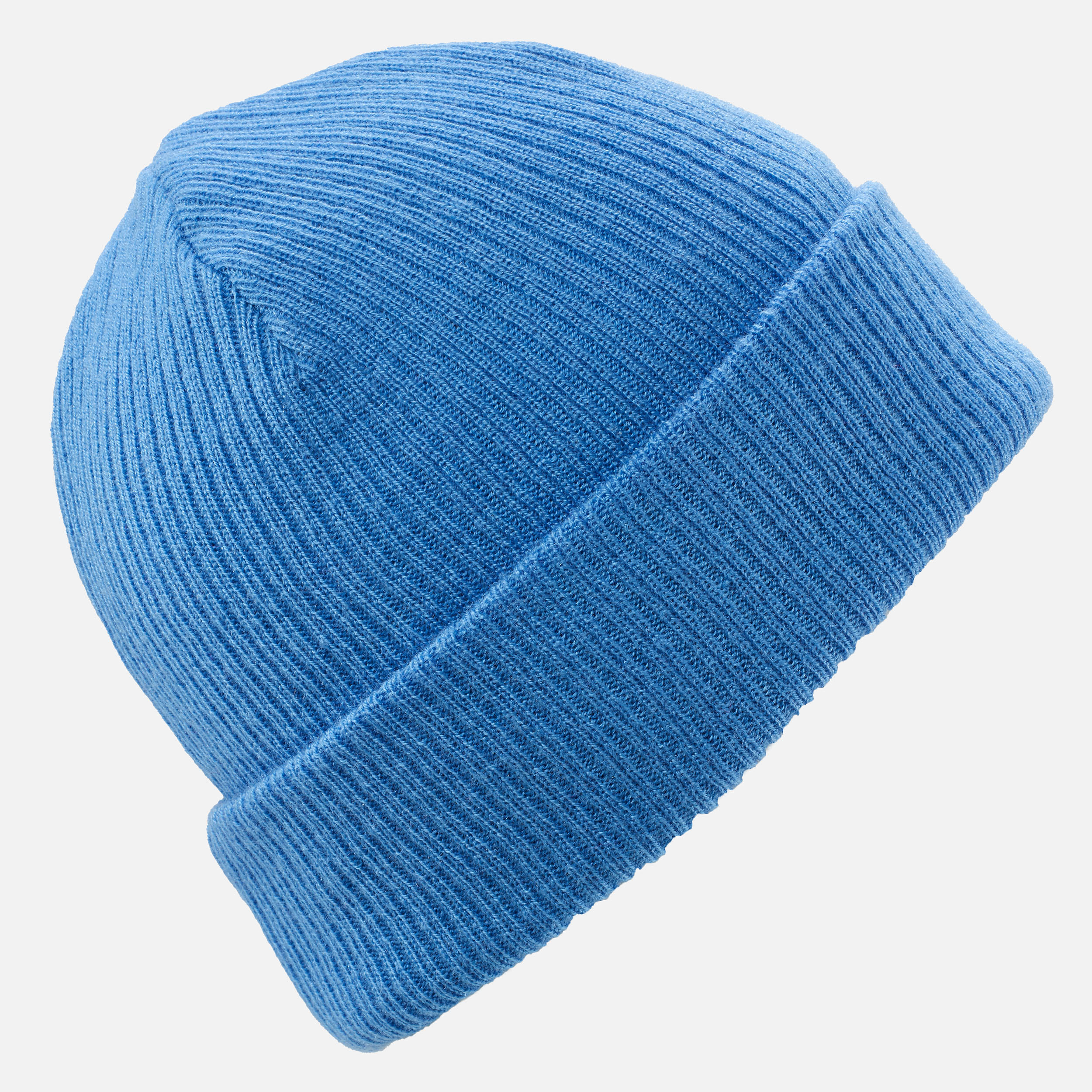 KIDS' SKI HAT - FISHERMAN - Blue 5/8