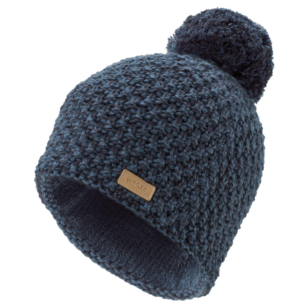 Bērnu slēpošanas cepure “Timeless”, ražota Francijā, tumši zila
