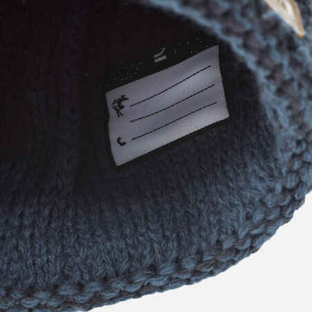 KIDS’ SKI HAT MADE IN FRANCE - TIMELESS - Dark Blue