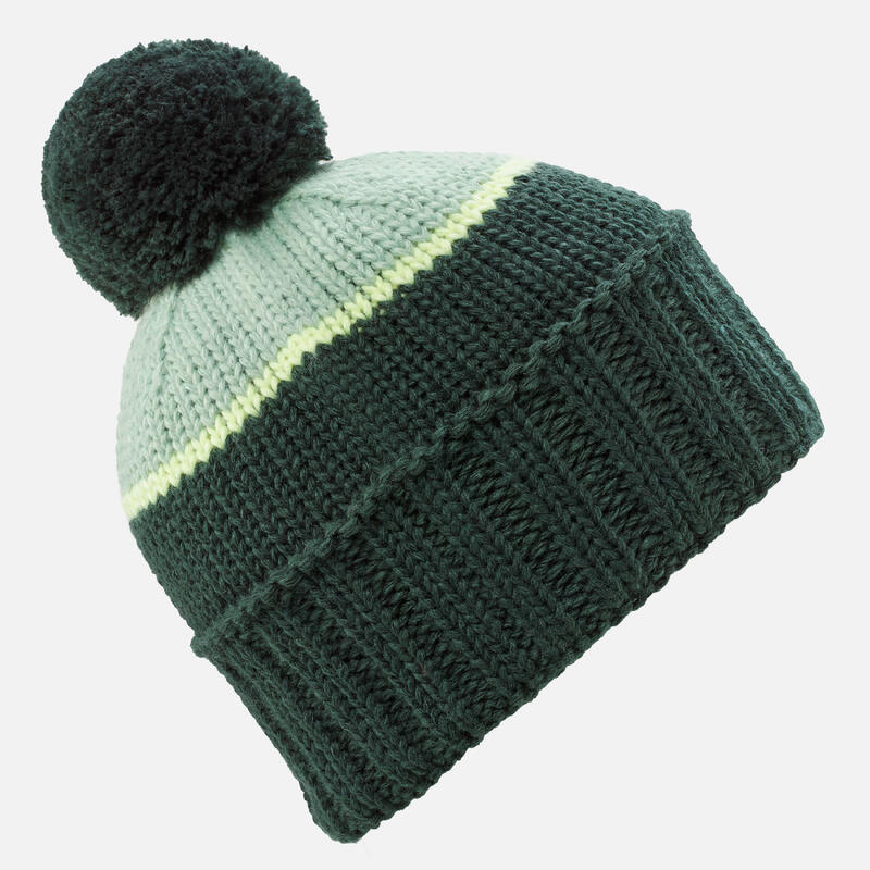 BONNET DE SKI MADE IN FRANCE ENFANT - GRAND NORD - VERT