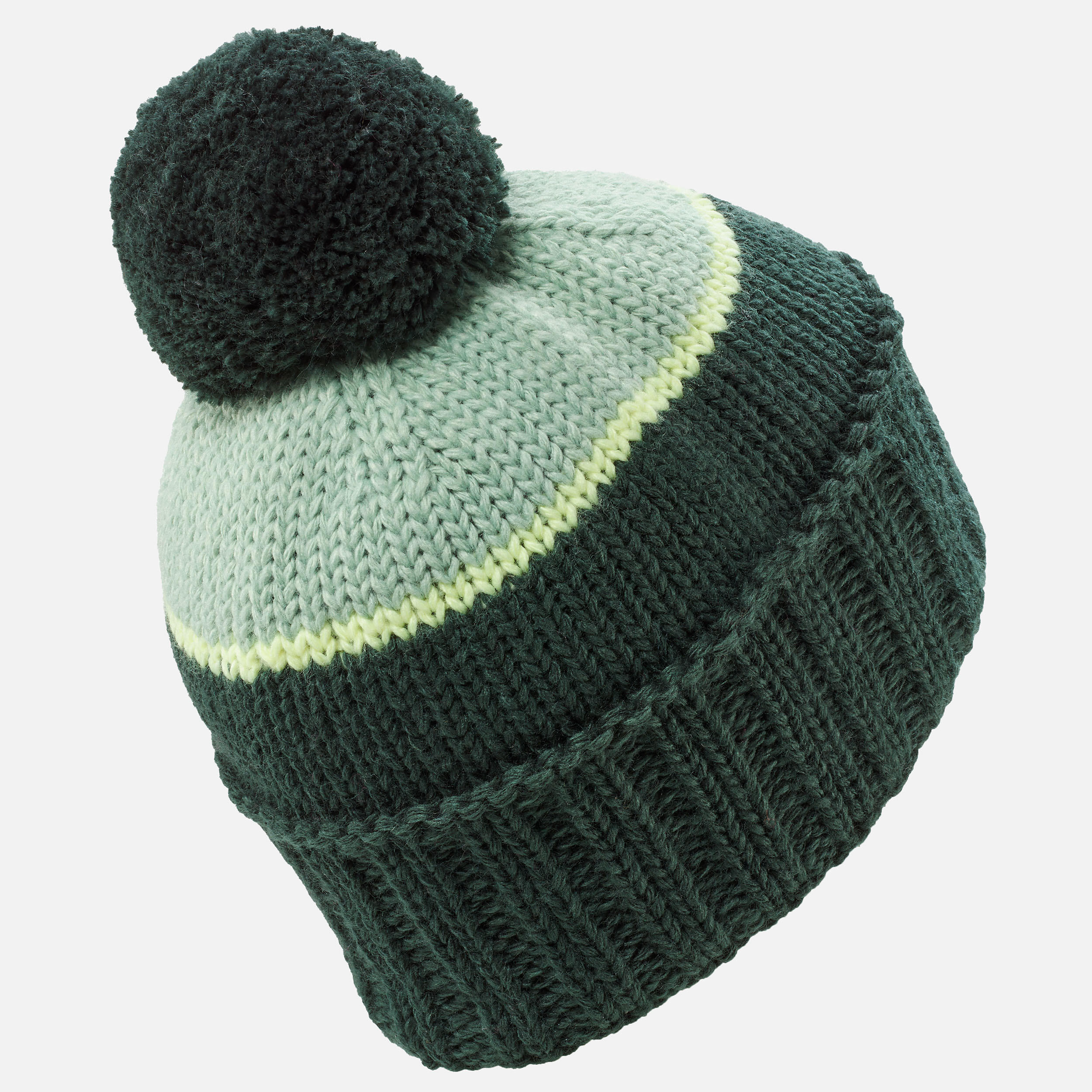 Kids’ Ski Hat Made in France Grand Nord - Green 5/6