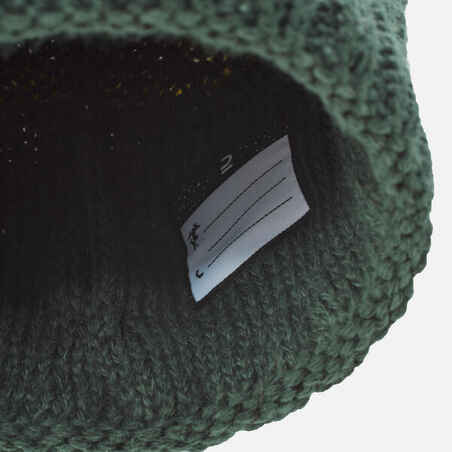Vaikiška slidinėjimo kepurė „Grand Nord‟, pagaminta Prancūzijoje, žalia