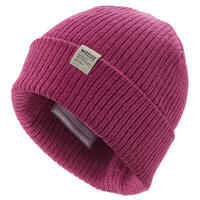 KIDS SKI HAT - FISHERMAN - PURPLE FUCHSIA