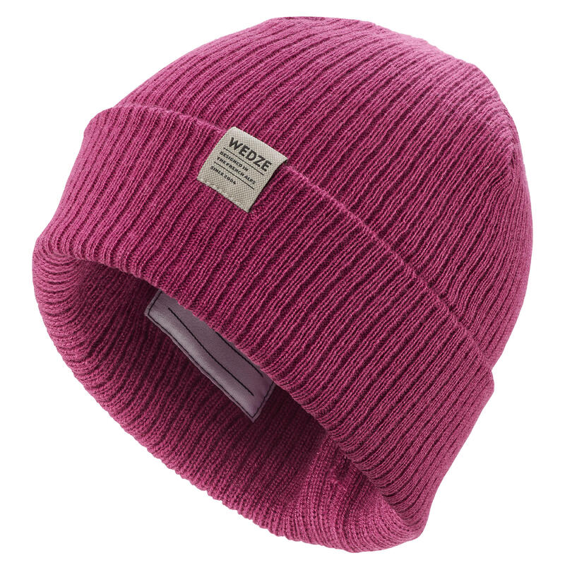 BONNET DE SKI ENFANT - FISHERMAN -VIOLET FUCHSIA