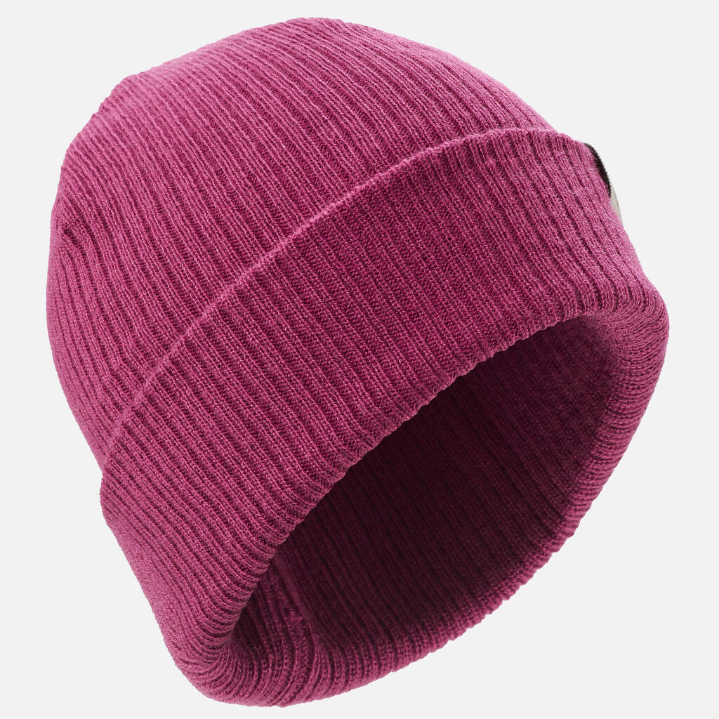 BONNET DE SKI ENFANT - FISHERMAN -VIOLET FUCHSIA