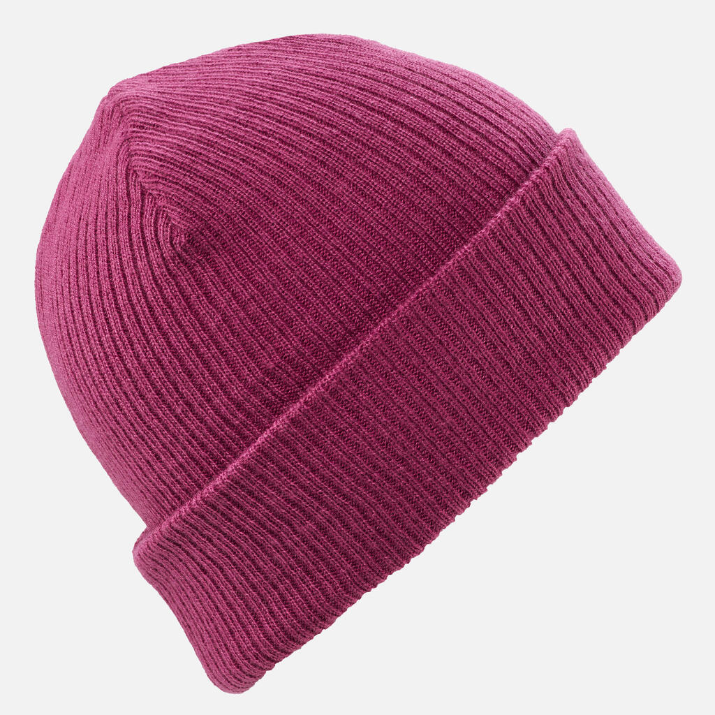 BONNET DE SKI ENFANT - FISHERMAN -VIOLET FUCHSIA