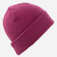 KIDS SKI HAT - FISHERMAN - PURPLE FUCHSIA