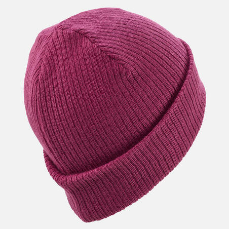 BONNET DE SKI ENFANT - FISHERMAN -VIOLET FUCHSIA