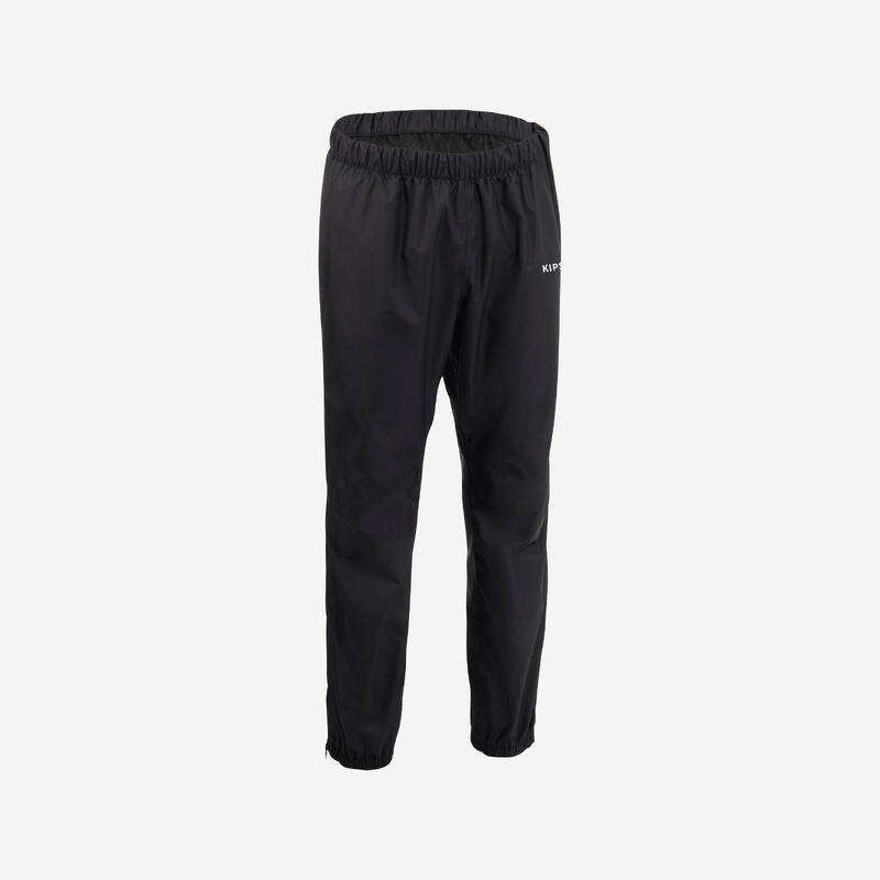 Pantaloni impermeabili rugby uomo R 500 neri