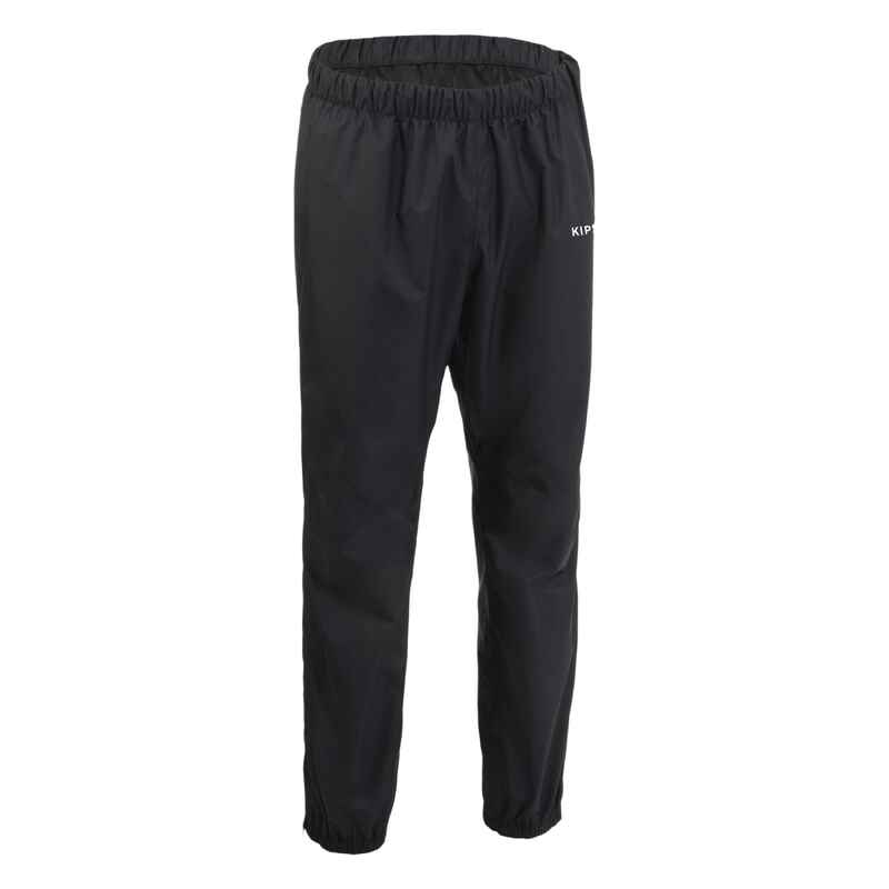 Damen/Herren Rugby Smockpant wasserdicht - R500 schwarz