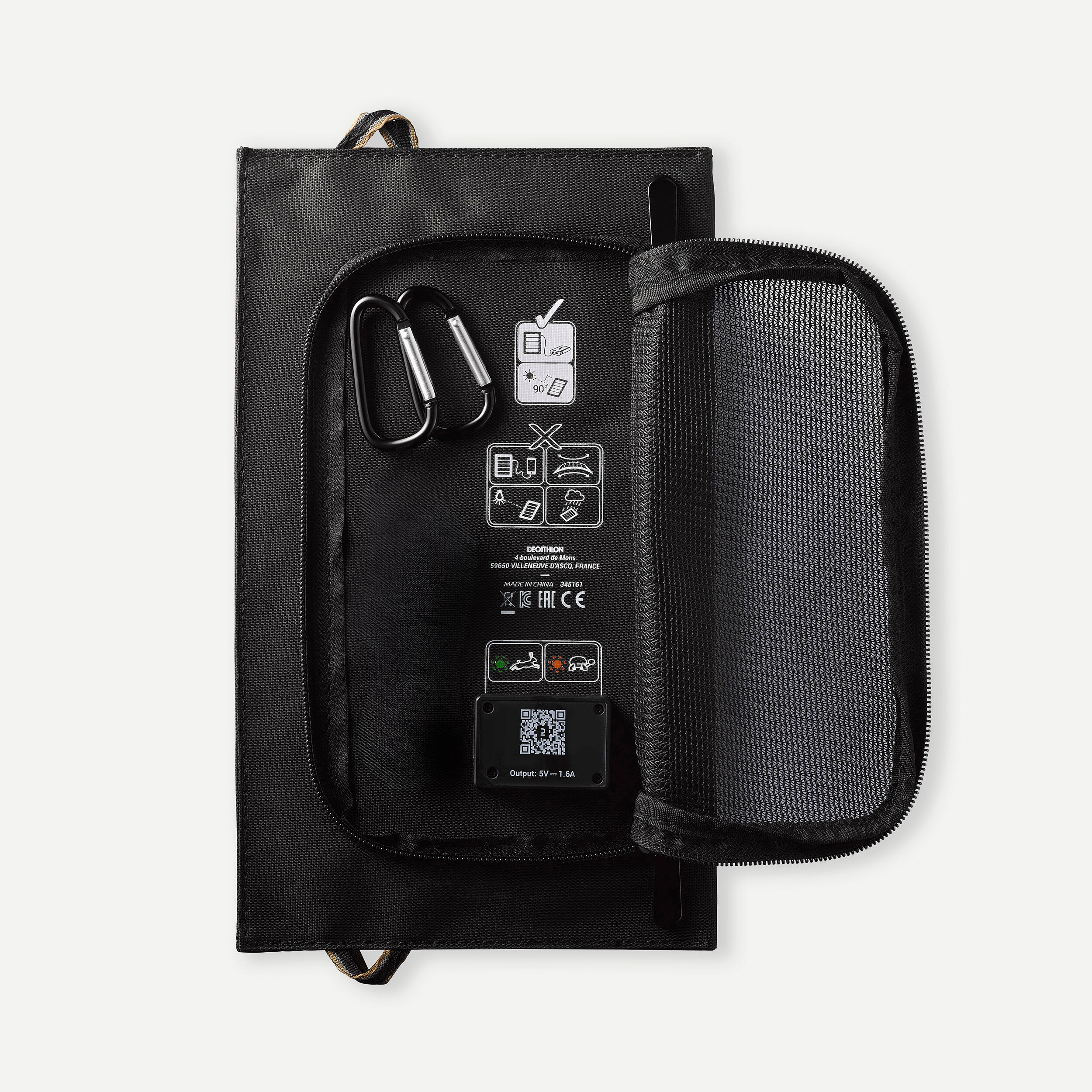 10 W Hiking Solar Panel - SLR 500 - FORCLAZ