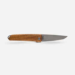 Folding knife with wooden handle MT500