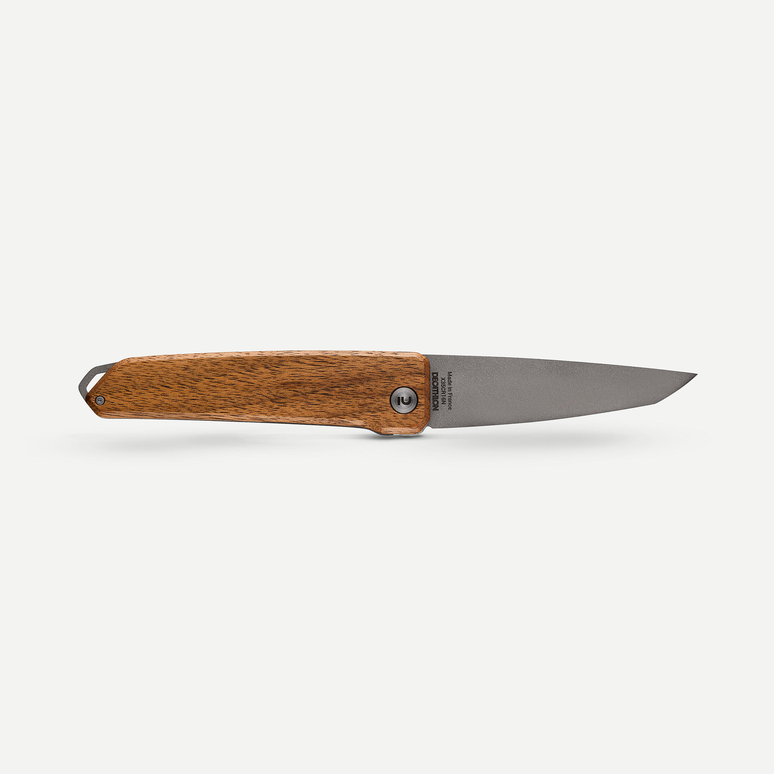 MT500 folding knife with wooden handle