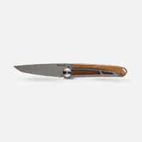 Folding knife with wooden handle MT500