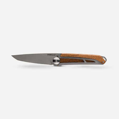 Folding knife with wooden handle MT500