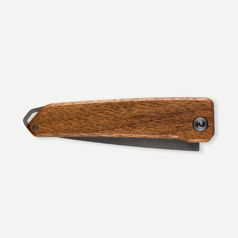 Navaja plegable mango de madera MT500