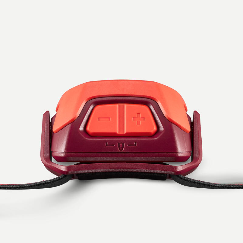 Lanterna frontal recarregável - HL500 USB V3 - 300 lúmenes Vermelho