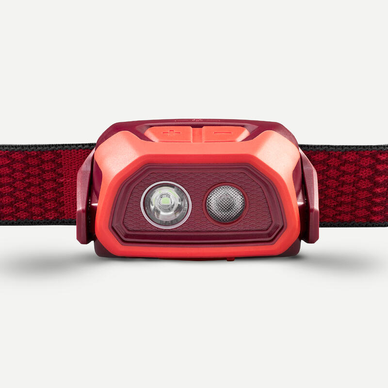 Lampe frontale rechargeable - 300 lumens - HL500 USB V3 - rouge