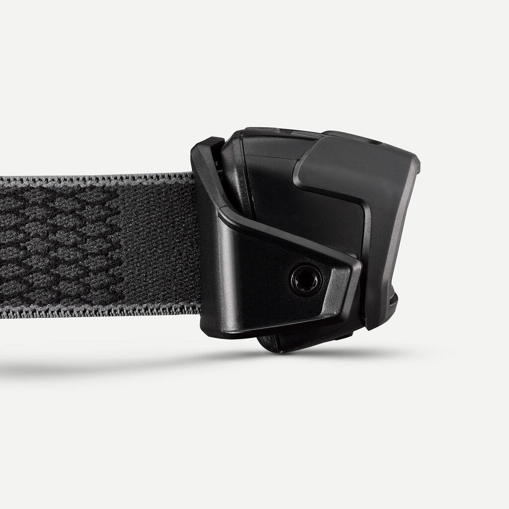 Črna naglavna svetilka HL500 - USB V3 (300 lumnov)