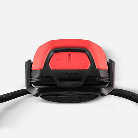 Įkraunamas galvos prožektorius „HL900 USB V3“, 600 lm, raudonas