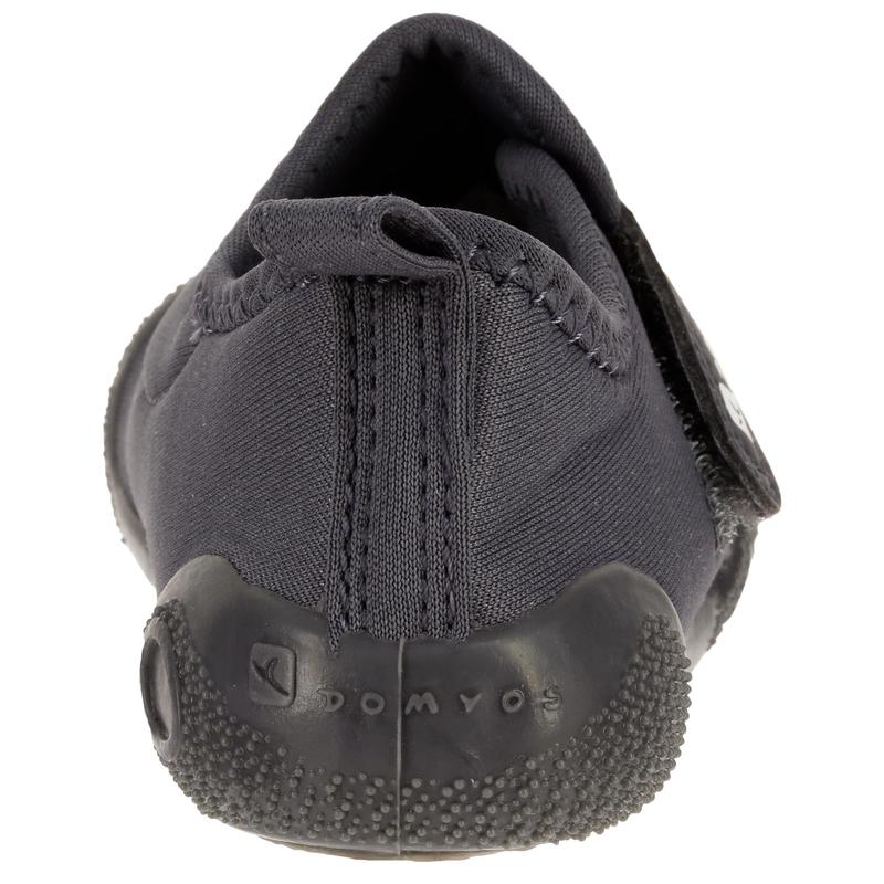 Ultralight Jimnastik Ayakkabisi Bebek Koyu Gri Domyos By Decathlon