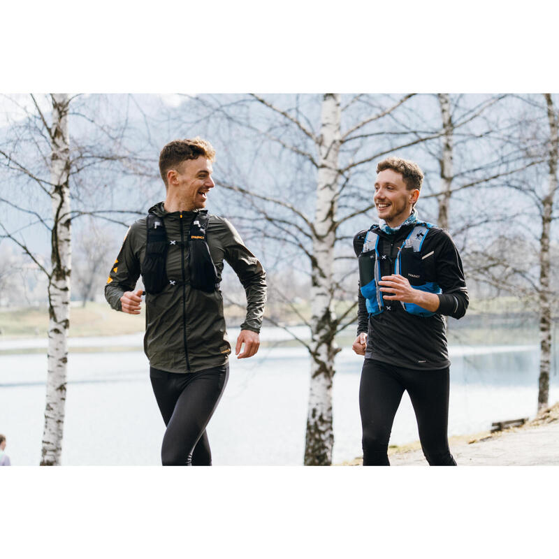 SAC TRAIL RUNNING 10L MIXTE BLEU - VENDU AVEC POCHE À EAU 1L