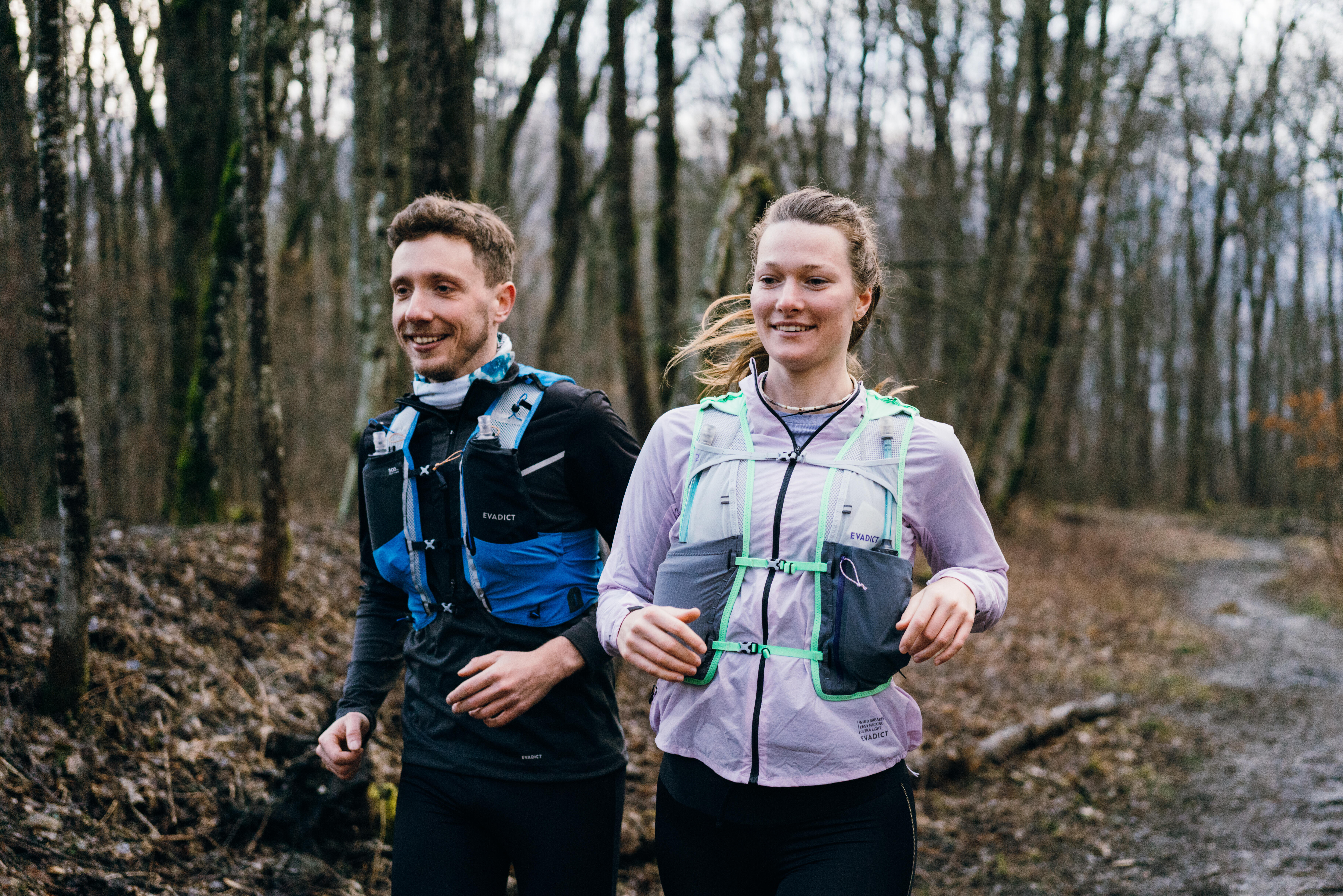 Sac d'hydratation de course sur sentier 10 L avec poche à eau 1 L - KIPRUN