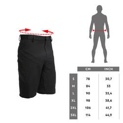 Mountain Bike Cycling Shorts EXPL 700 - Black