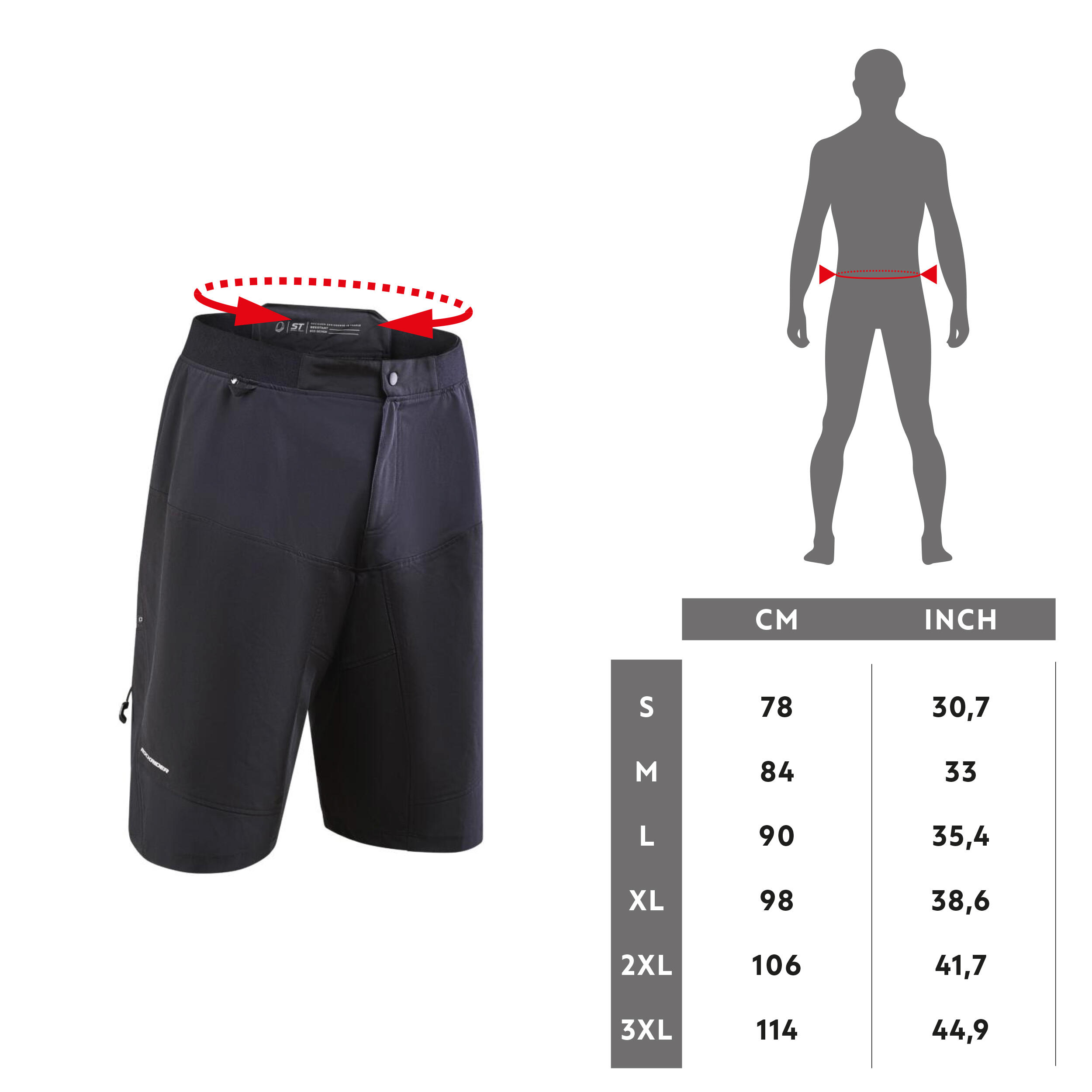 Pantaloncini mtb shop decathlon